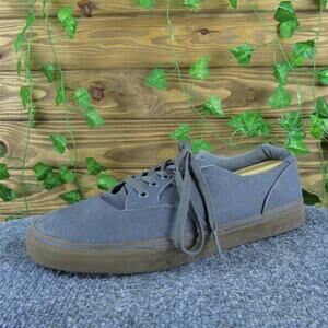 VANS Men's Skateboarding Sneaker Gray Fabric‎ Size 10.5 Medium Gently Used 2025